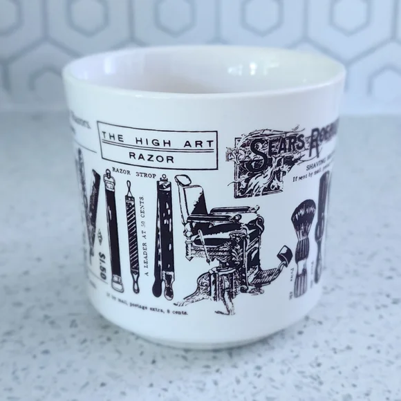 Sears White Razor Design Mug - Picture 2 of 3